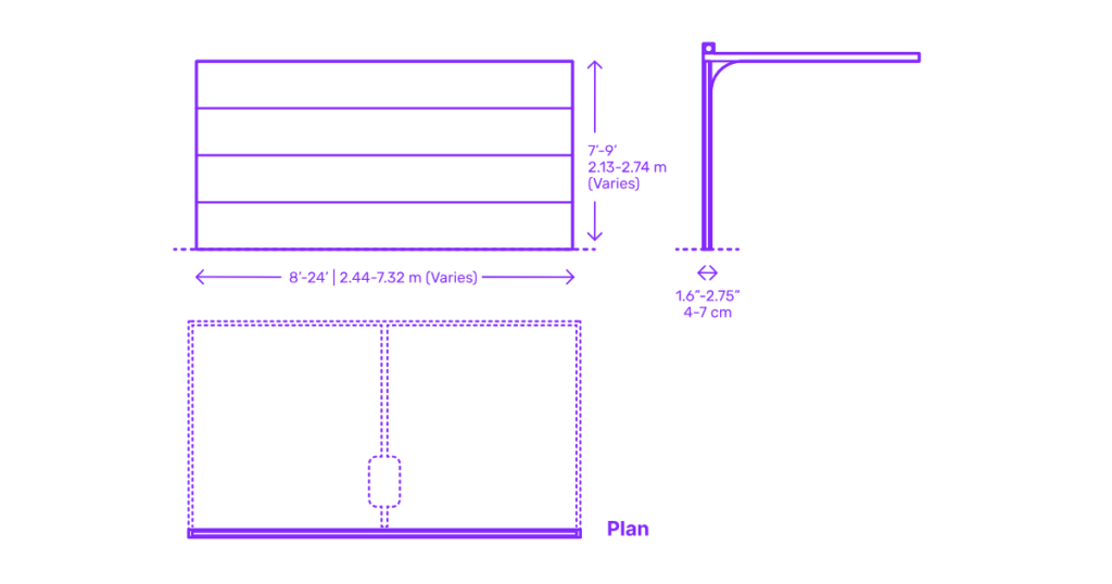 overhead door sizes in Palm Beach, FL