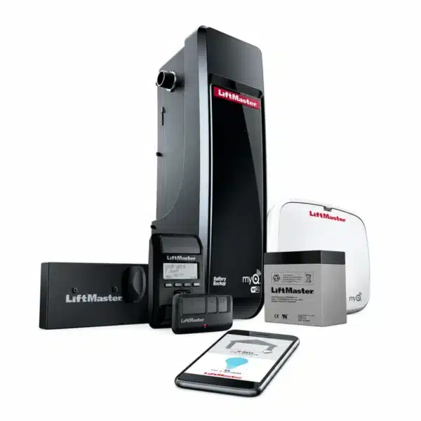 DC Battery Backup Wall Mount Wi-Fi® Garage Door Opener