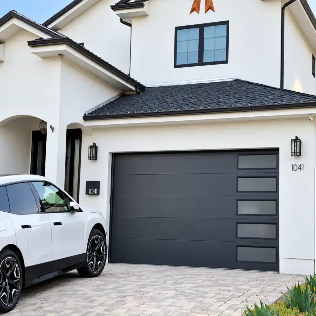 Elegant Garage Door Titan Grey 8'x 7'