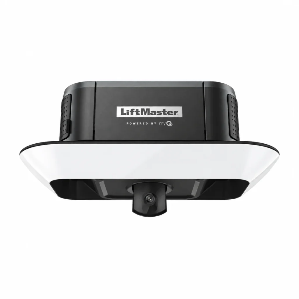 Secure View™ Ultra-Quiet Belt Drive Smart Opener with Camera, LED Corner to Corner Lighting™ and Battery Backup